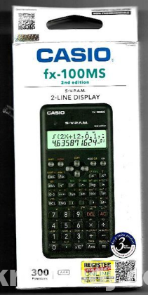 Casio Calculator - 100ms - 2nd edition